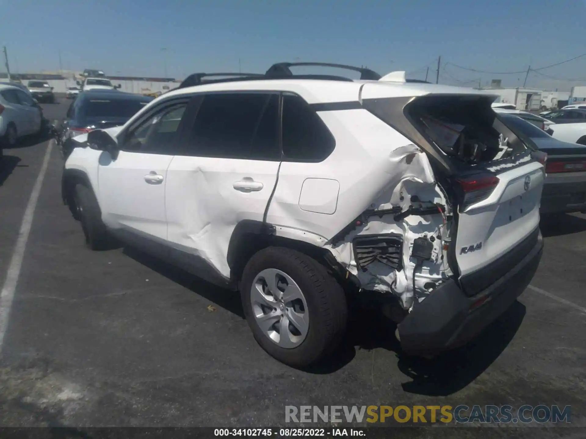 3 Photograph of a damaged car JTMK1RFV5KD024173 TOYOTA RAV4 2019