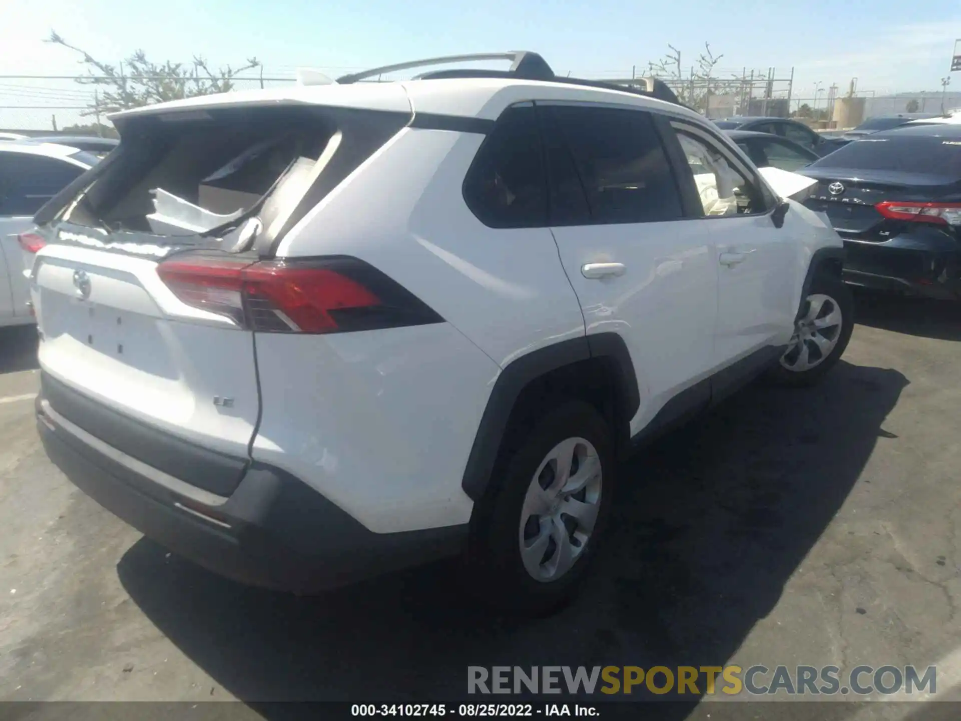 4 Photograph of a damaged car JTMK1RFV5KD024173 TOYOTA RAV4 2019