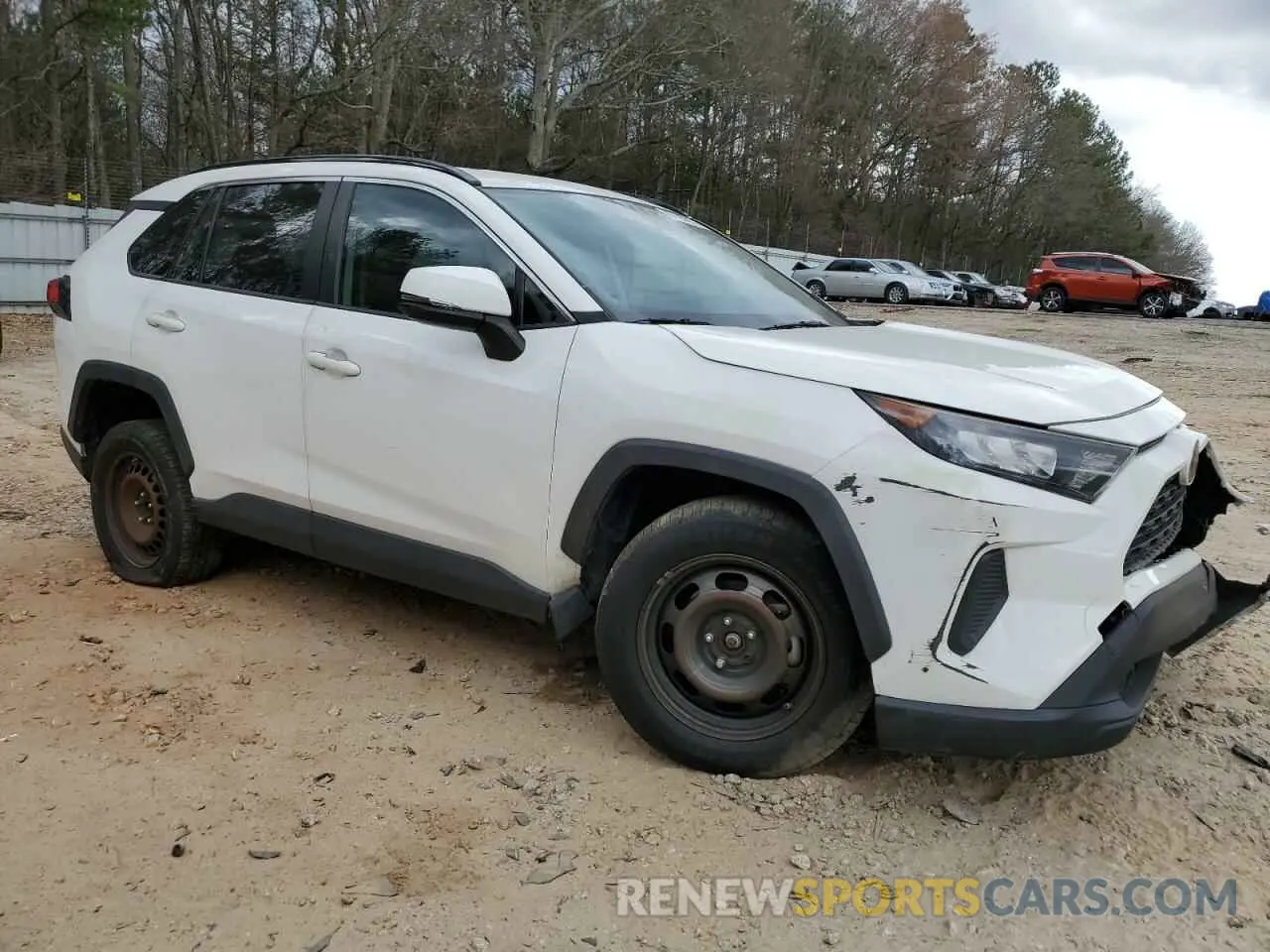 4 Photograph of a damaged car JTMK1RFV6KD018639 TOYOTA RAV4 2019