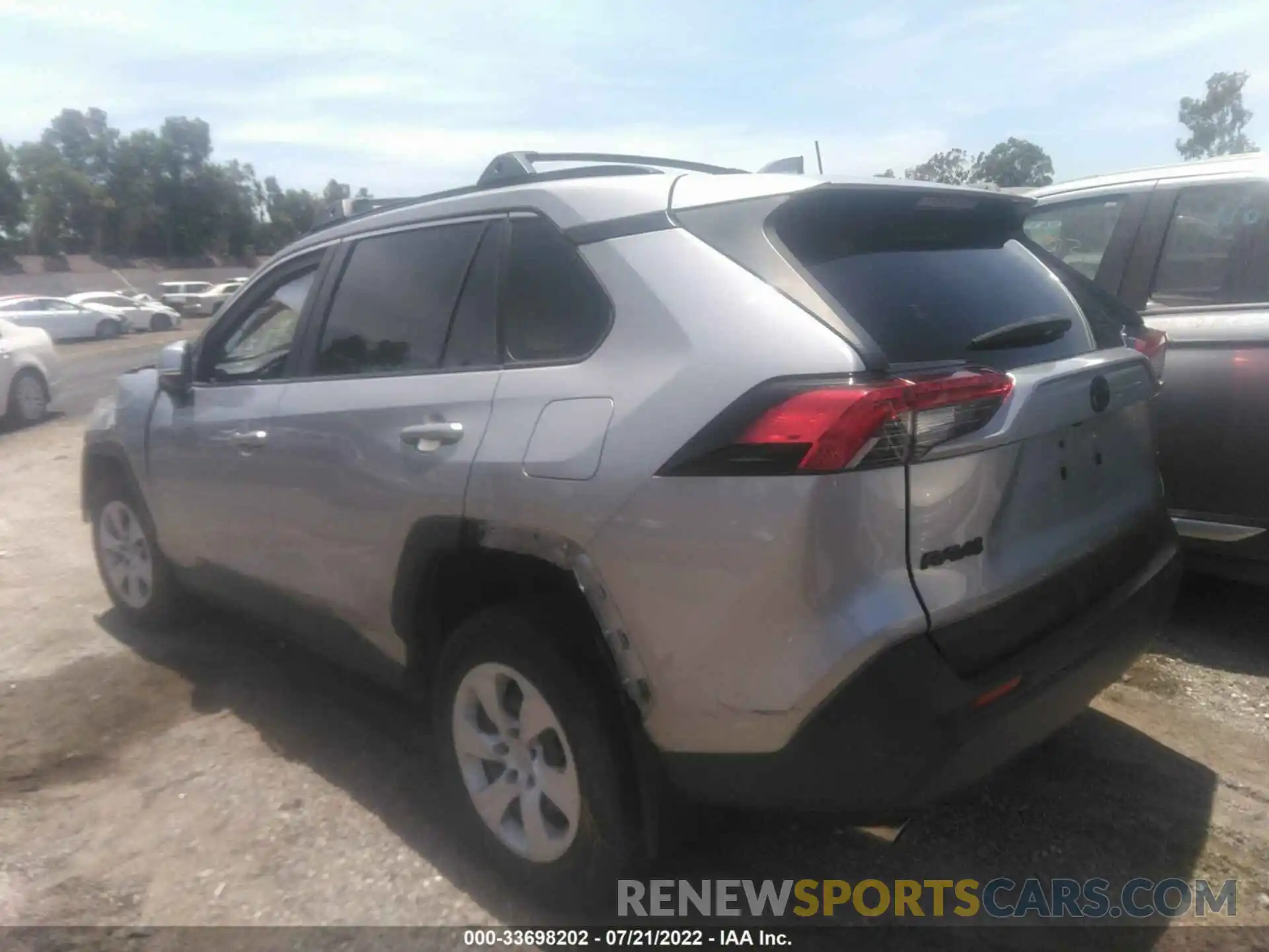 3 Photograph of a damaged car JTMK1RFV6KD501676 TOYOTA RAV4 2019