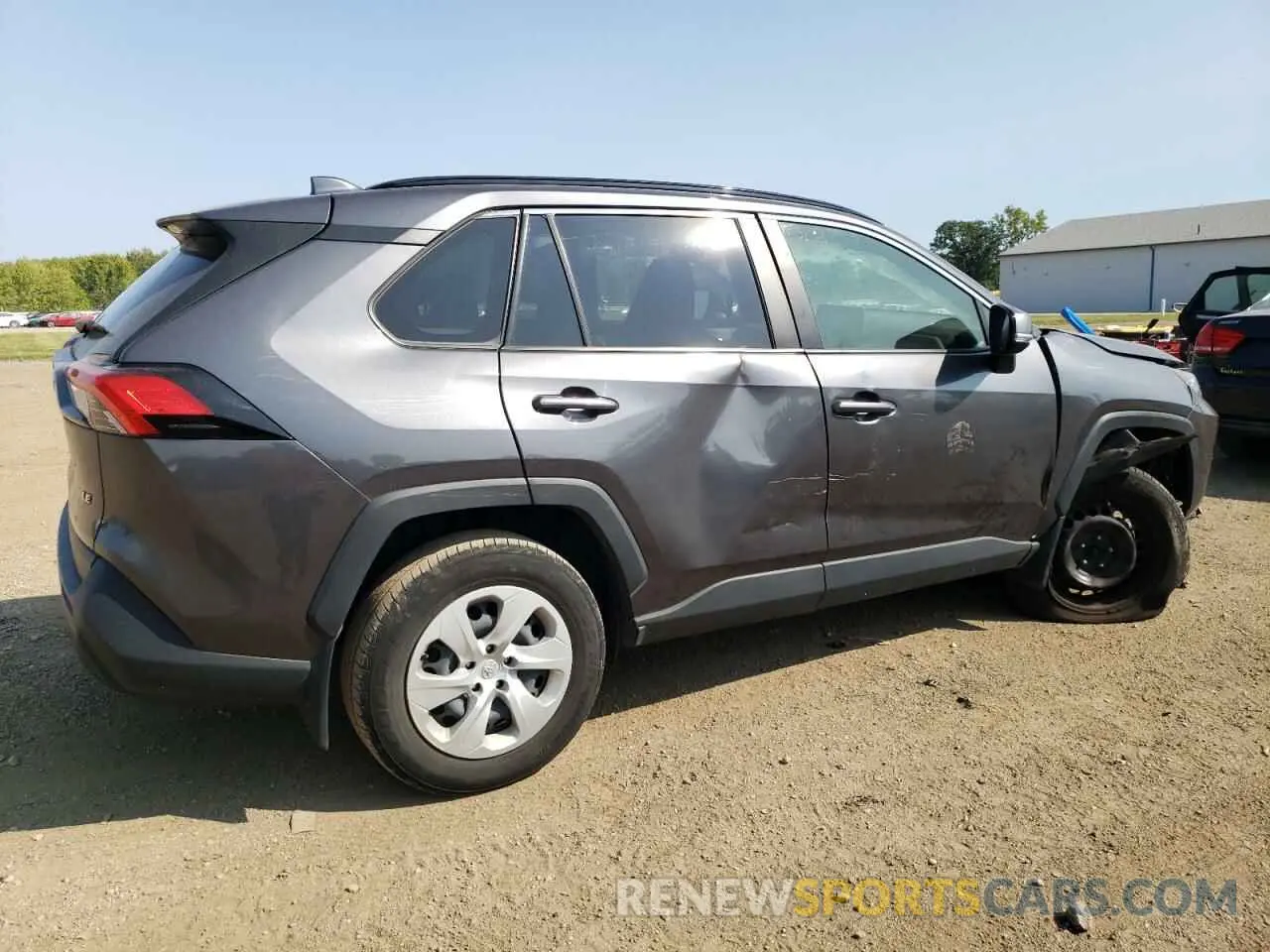 3 Photograph of a damaged car JTMK1RFV6KJ003690 TOYOTA RAV4 2019