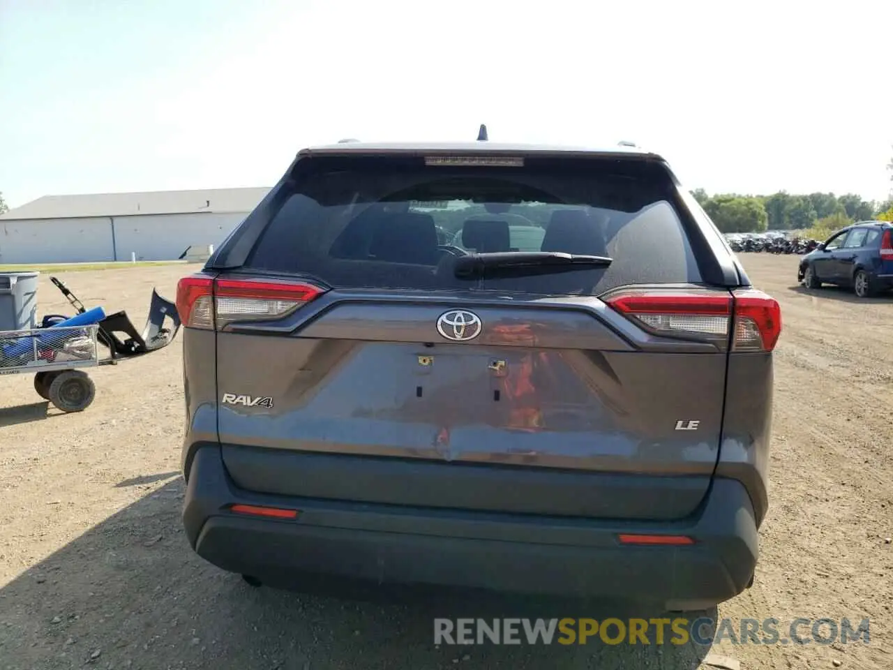 6 Photograph of a damaged car JTMK1RFV6KJ003690 TOYOTA RAV4 2019