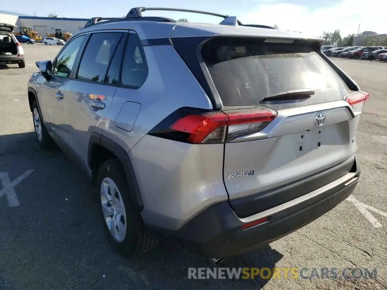 3 Photograph of a damaged car JTMK1RFV7KD022621 TOYOTA RAV4 2019