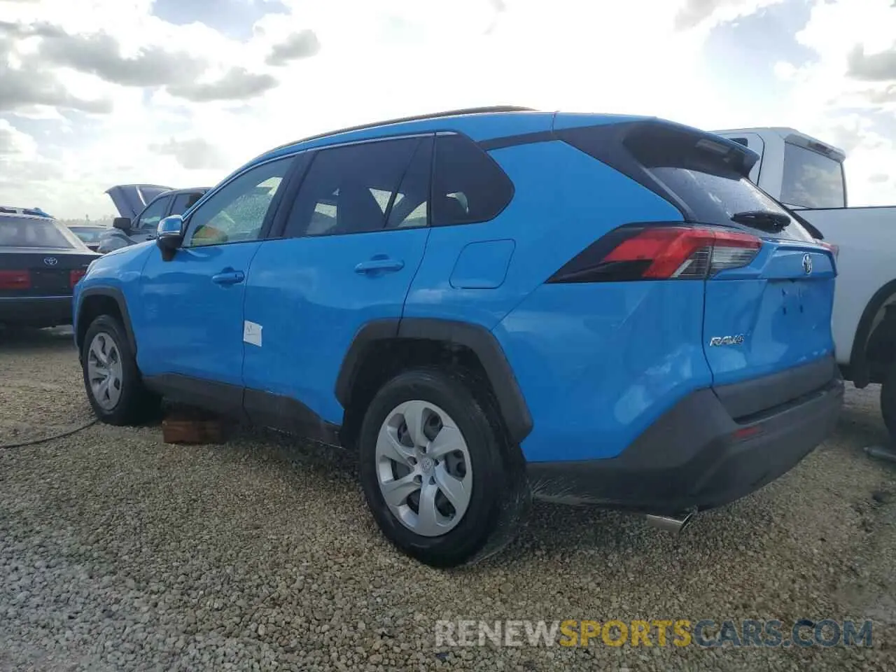 2 Photograph of a damaged car JTMK1RFV7KD500522 TOYOTA RAV4 2019