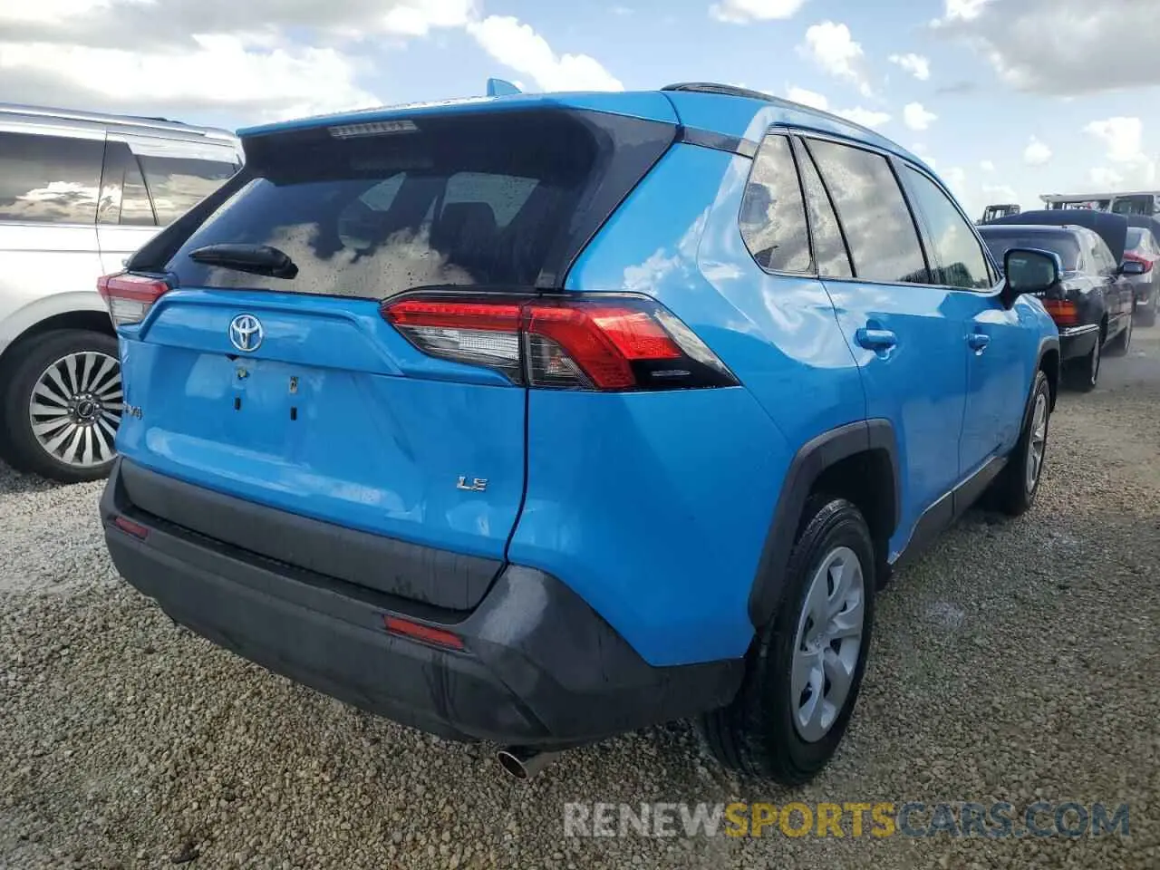 3 Photograph of a damaged car JTMK1RFV7KD500522 TOYOTA RAV4 2019