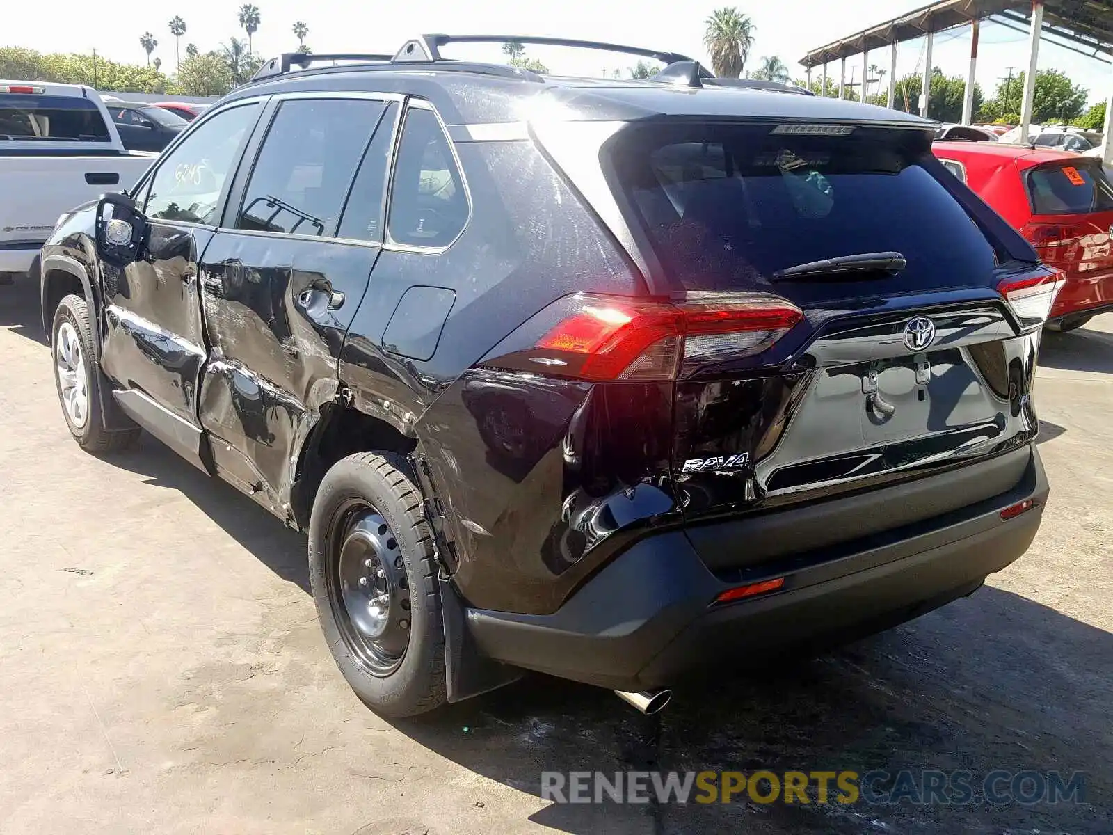 3 Photograph of a damaged car JTMK1RFV7KD500827 TOYOTA RAV4 2019