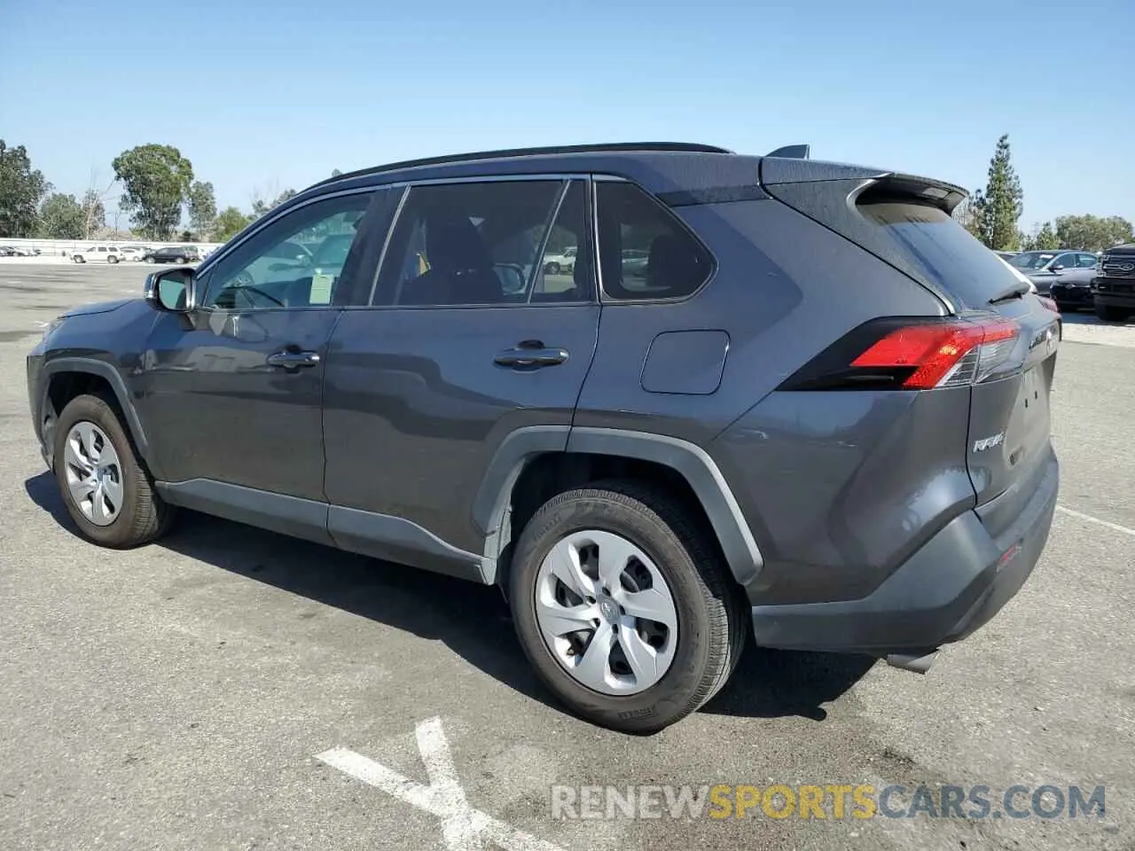 2 Photograph of a damaged car JTMK1RFV7KJ011281 TOYOTA RAV4 2019