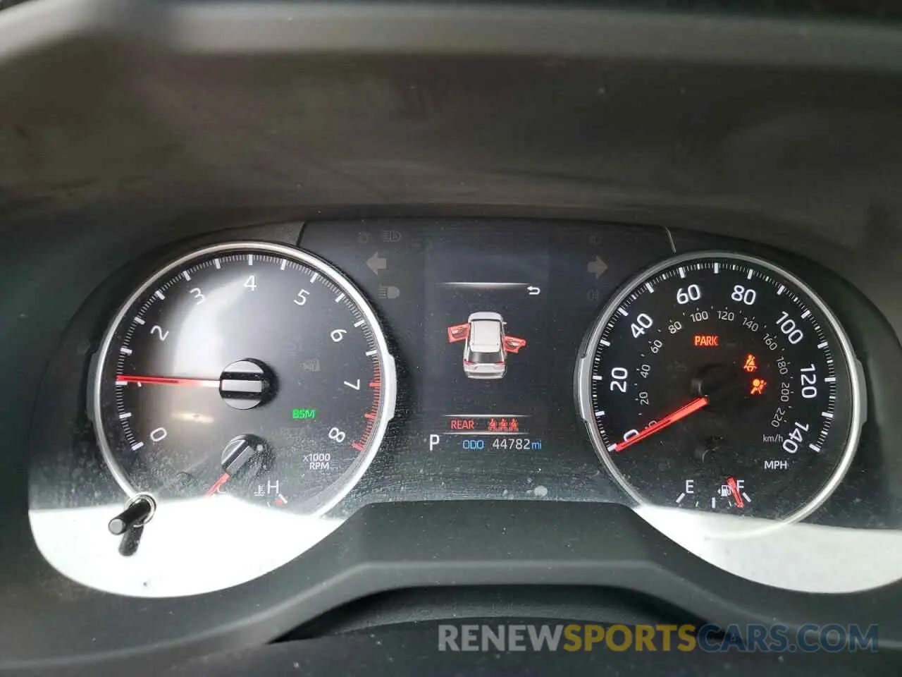 9 Photograph of a damaged car JTMK1RFV7KJ011281 TOYOTA RAV4 2019