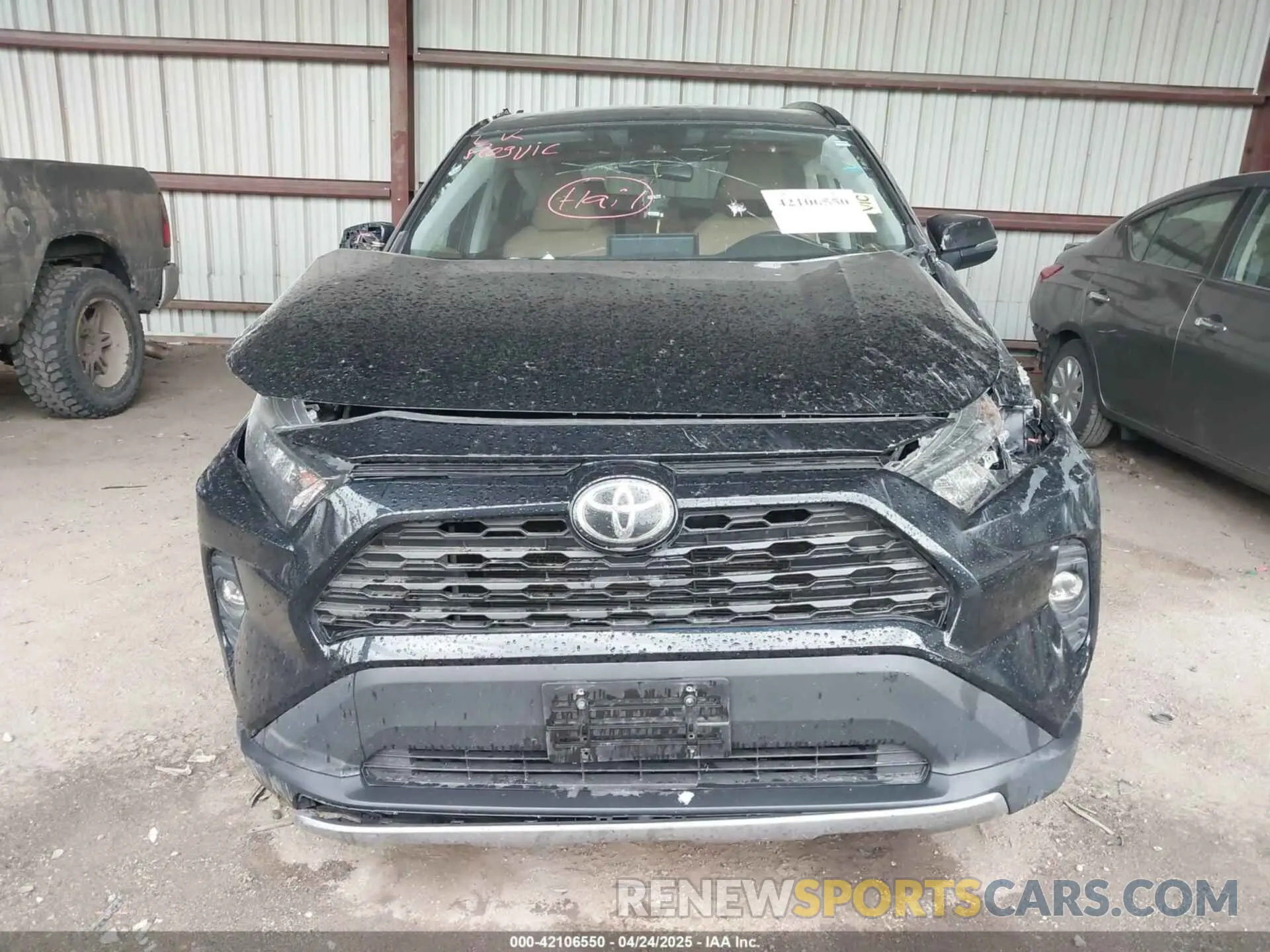 12 Photograph of a damaged car JTMK1RFV8KD009196 TOYOTA RAV4 2019