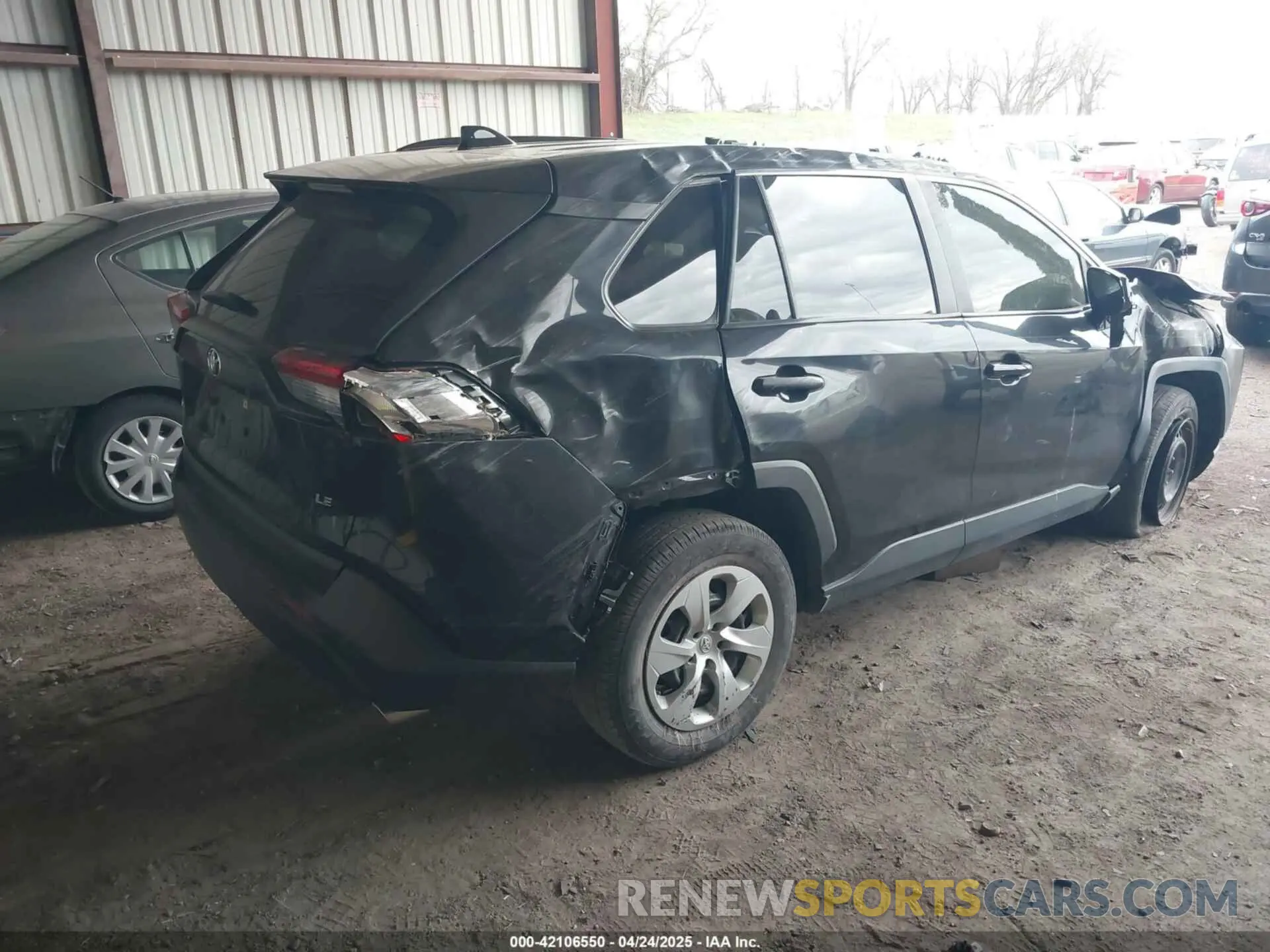 4 Photograph of a damaged car JTMK1RFV8KD009196 TOYOTA RAV4 2019