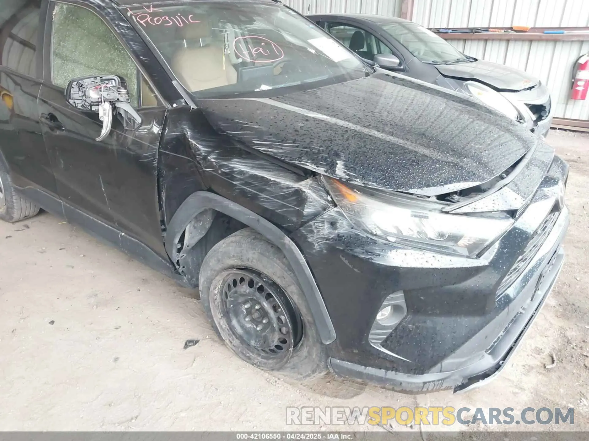 6 Photograph of a damaged car JTMK1RFV8KD009196 TOYOTA RAV4 2019