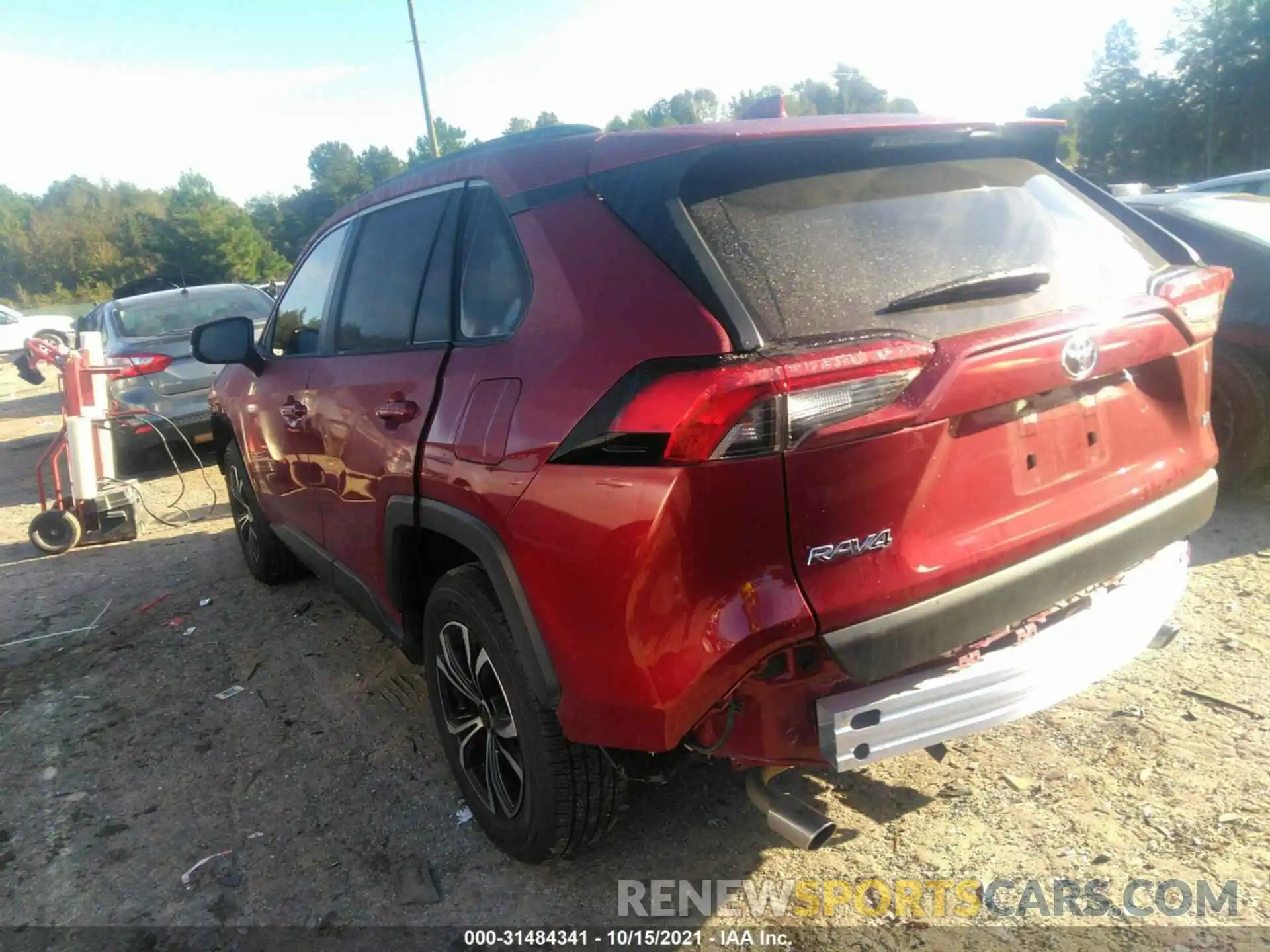 3 Photograph of a damaged car JTMK1RFV8KD042070 TOYOTA RAV4 2019