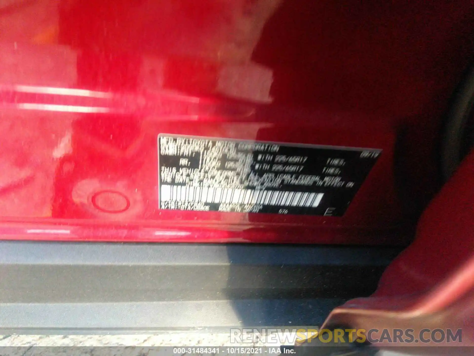 9 Photograph of a damaged car JTMK1RFV8KD042070 TOYOTA RAV4 2019