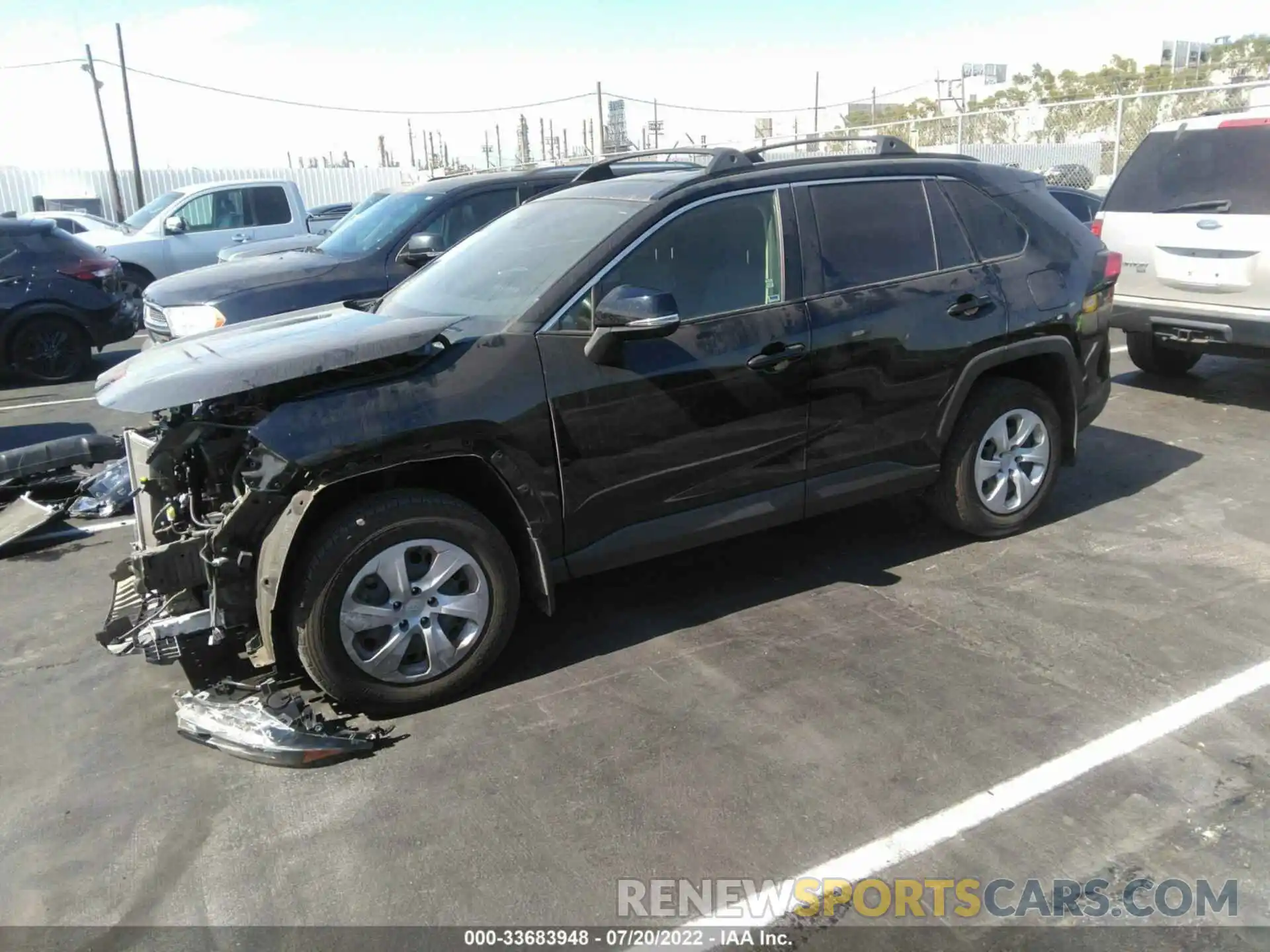 2 Photograph of a damaged car JTMK1RFV8KD502117 TOYOTA RAV4 2019