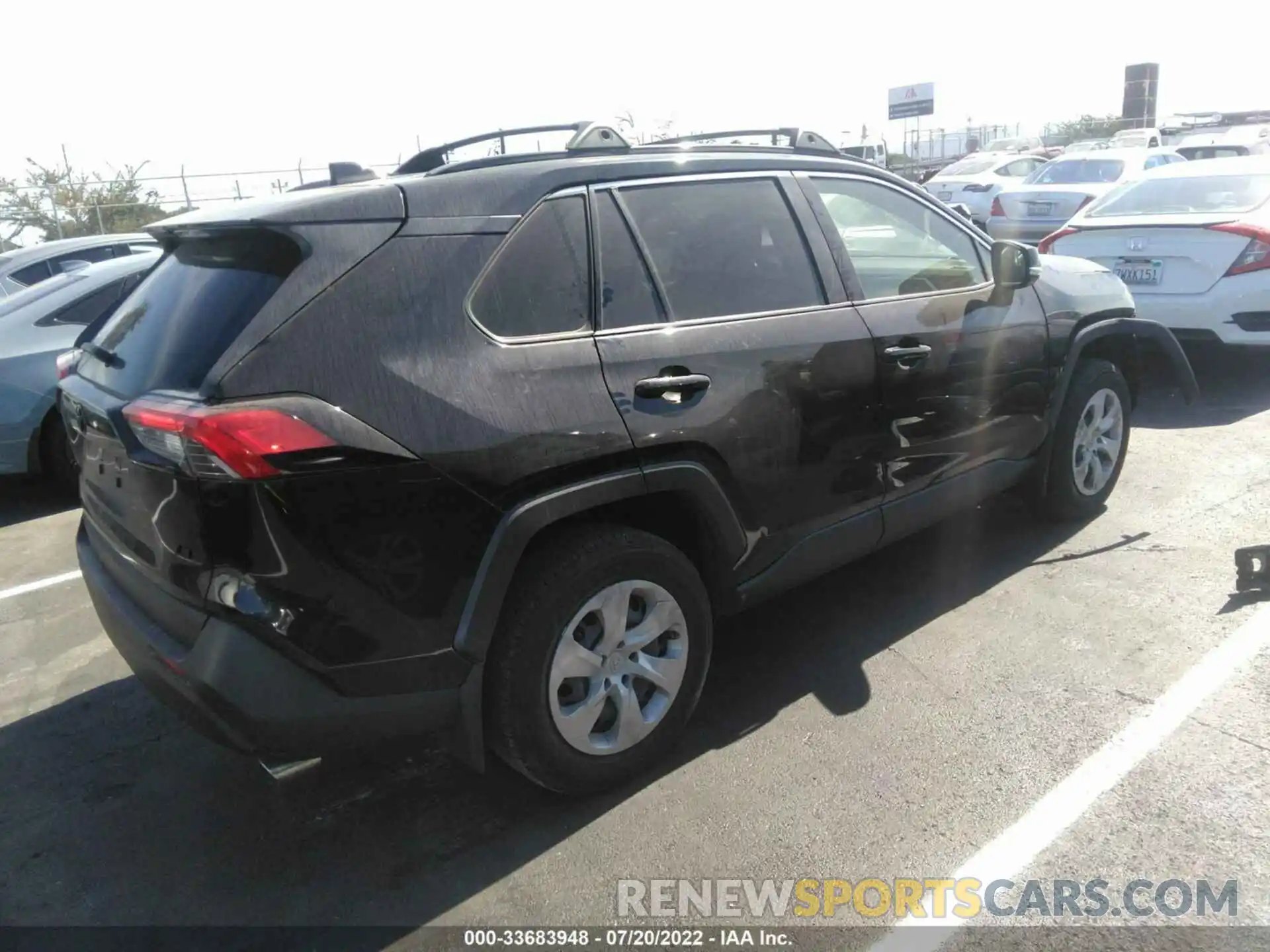 4 Photograph of a damaged car JTMK1RFV8KD502117 TOYOTA RAV4 2019