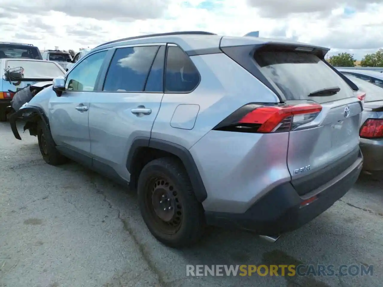 3 Photograph of a damaged car JTMK1RFV9KJ009516 TOYOTA RAV4 2019