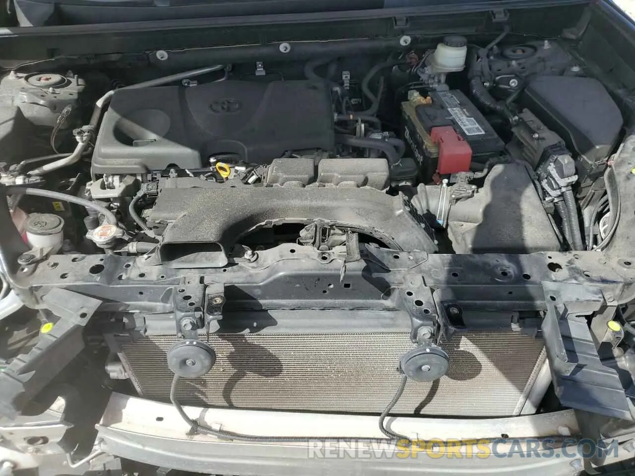 12 Photograph of a damaged car JTMK1RFVXKD009961 TOYOTA RAV4 2019