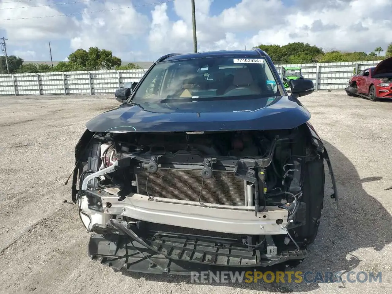 5 Photograph of a damaged car JTMK1RFVXKD009961 TOYOTA RAV4 2019