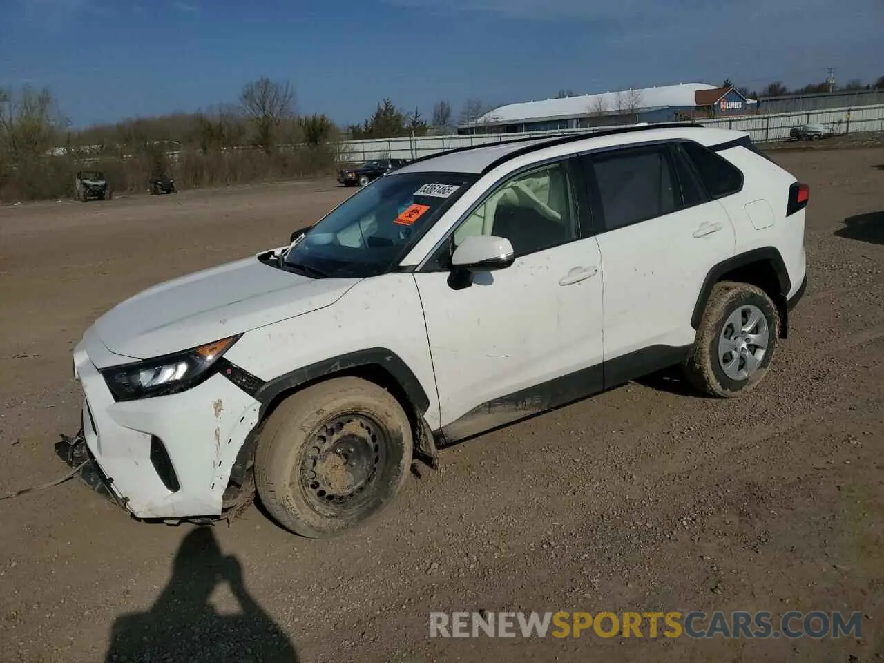 1 Photograph of a damaged car JTMK1RFVXKD030941 TOYOTA RAV4 2019