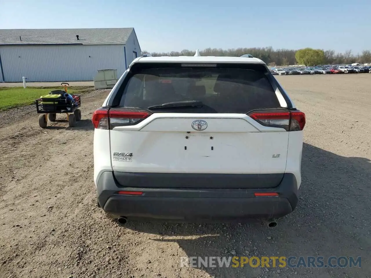 6 Photograph of a damaged car JTMK1RFVXKD030941 TOYOTA RAV4 2019