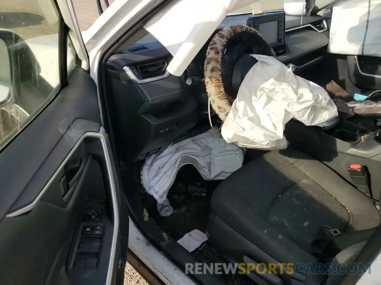 8 Photograph of a damaged car JTMK1RFVXKD030941 TOYOTA RAV4 2019