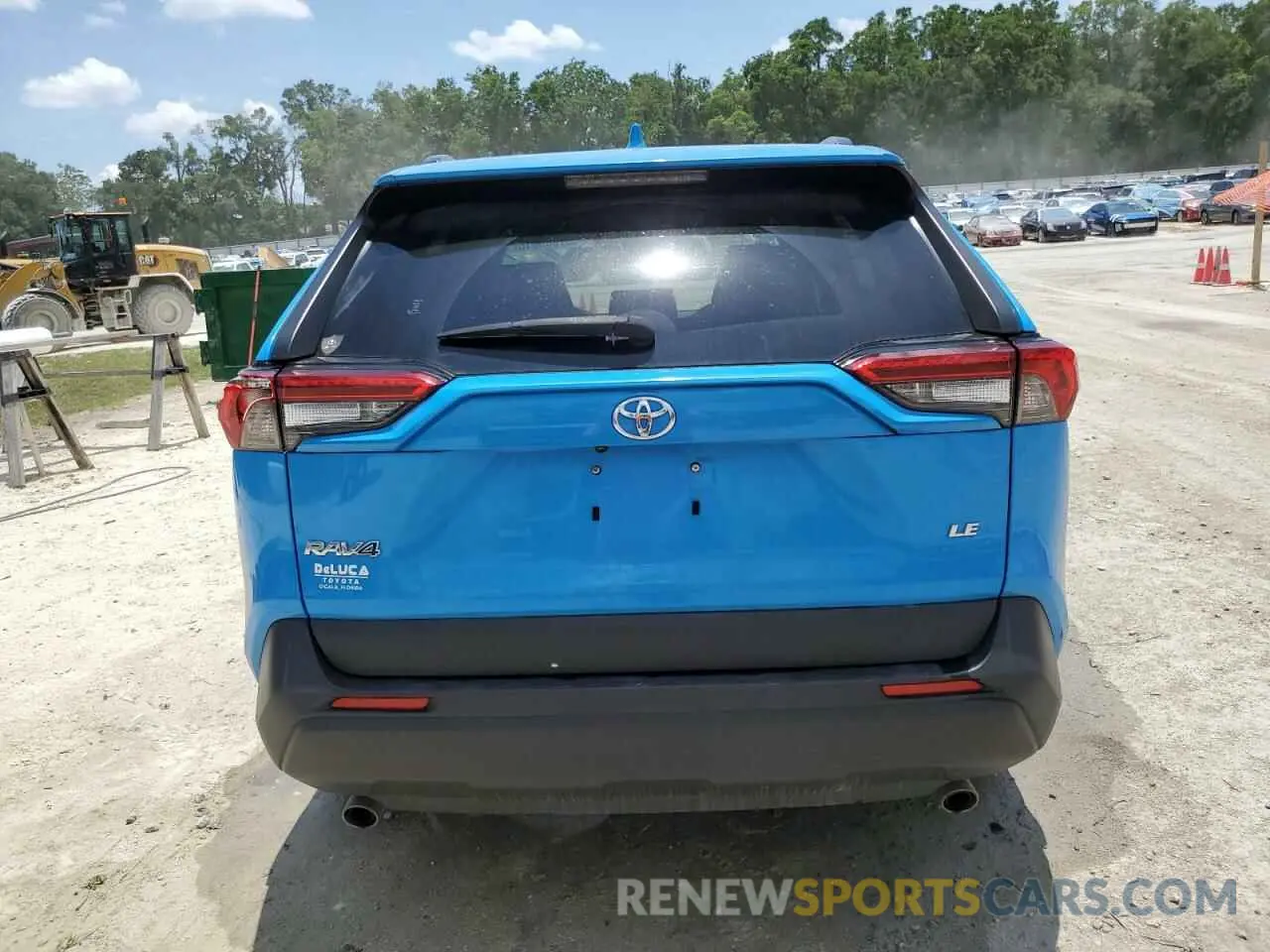 6 Photograph of a damaged car JTMK1RFVXKD033483 TOYOTA RAV4 2019