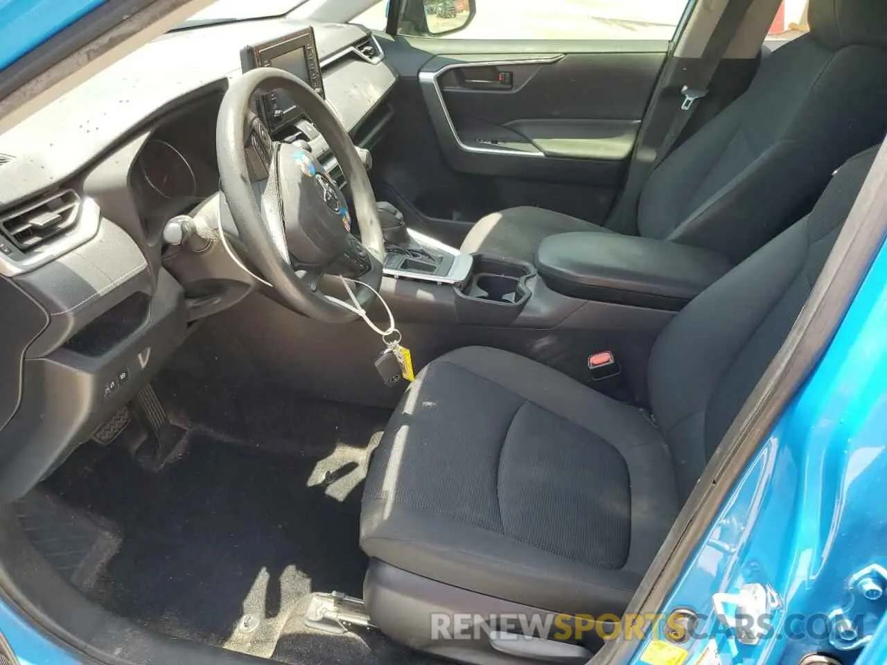 7 Photograph of a damaged car JTMK1RFVXKD033483 TOYOTA RAV4 2019