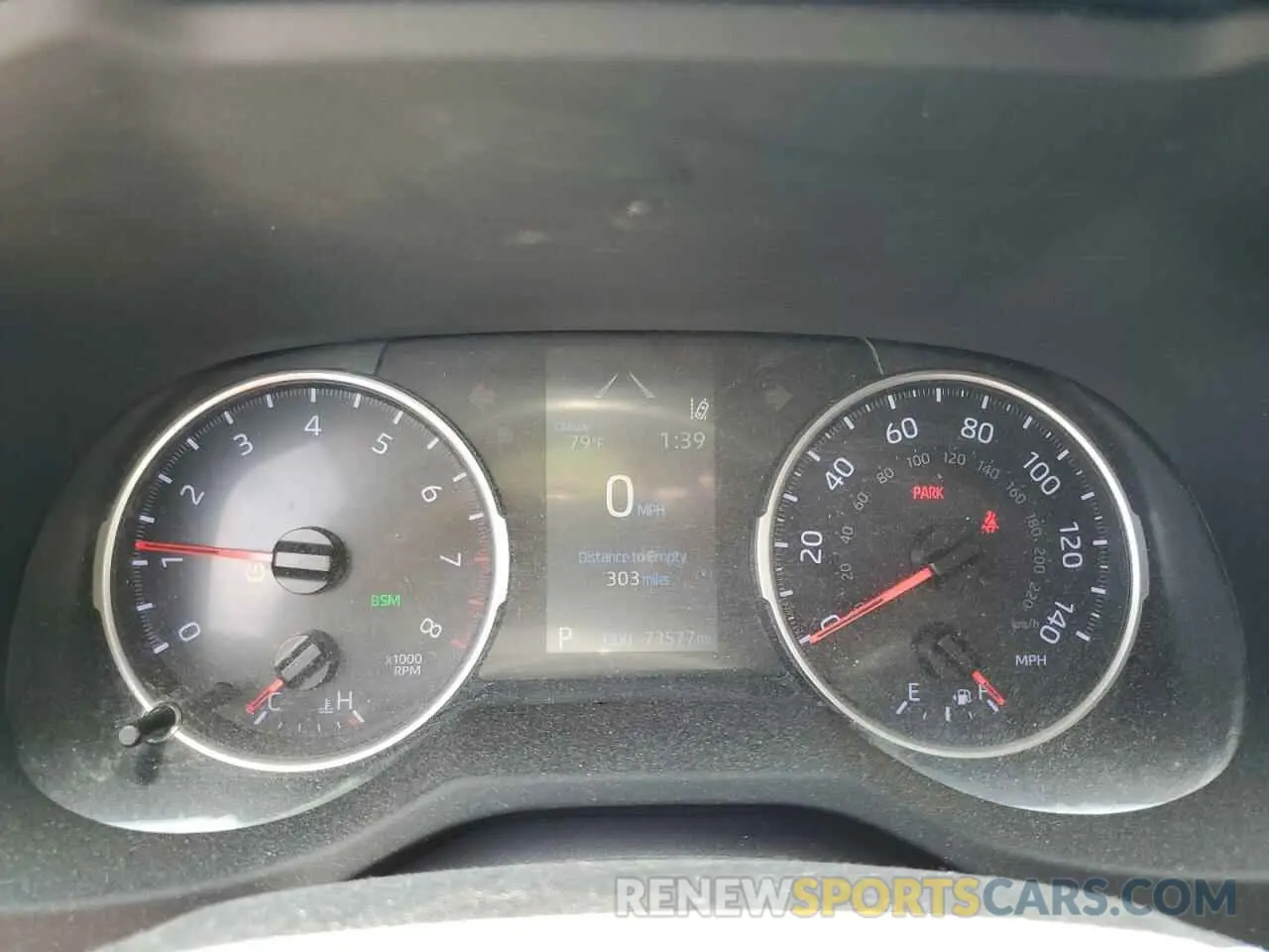 9 Photograph of a damaged car JTMK1RFVXKD033483 TOYOTA RAV4 2019