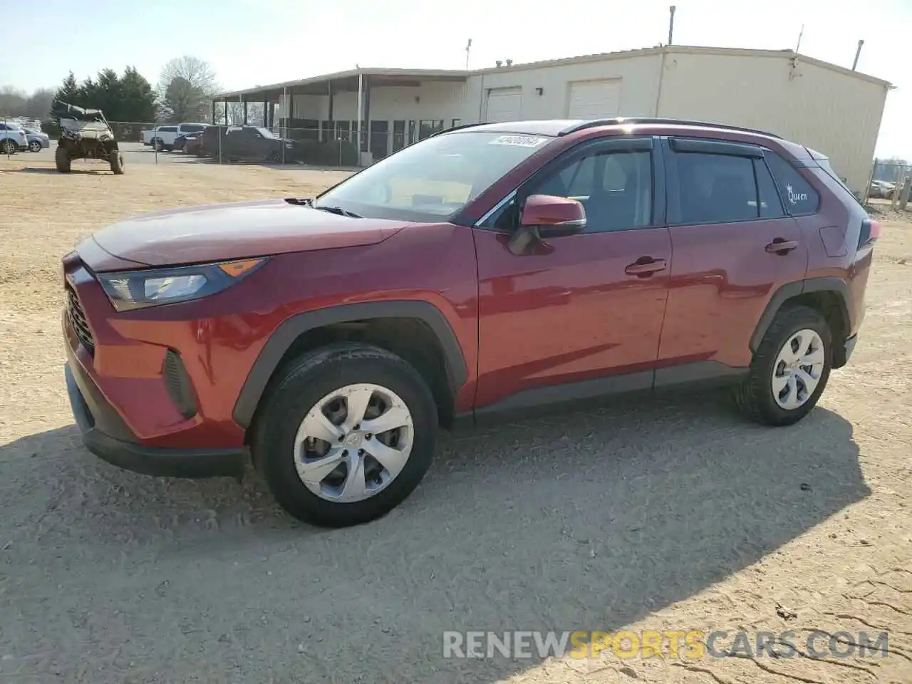 1 Photograph of a damaged car JTMK1RFVXKD041907 TOYOTA RAV4 2019