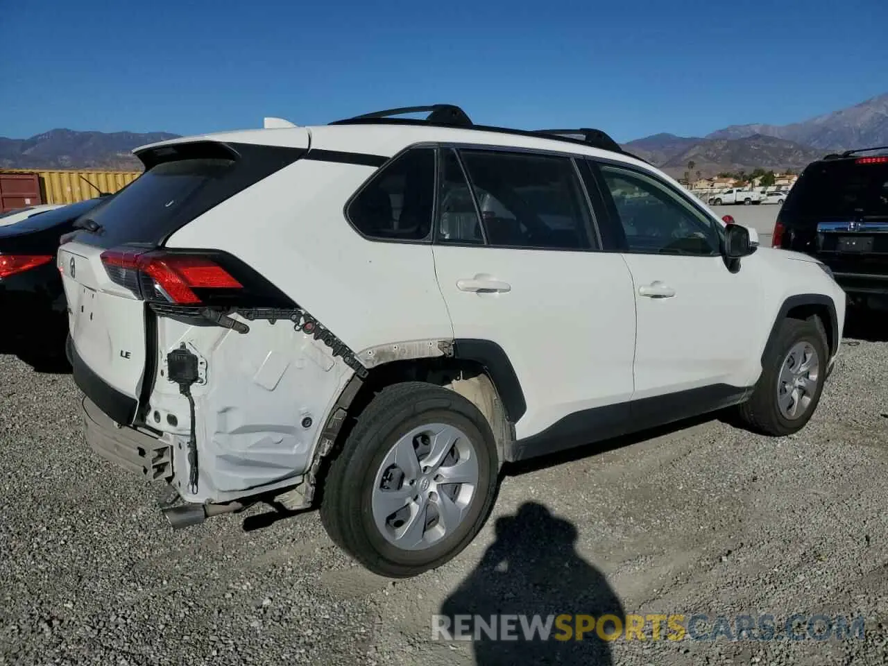 3 Photograph of a damaged car JTMK1RFVXKJ008309 TOYOTA RAV4 2019
