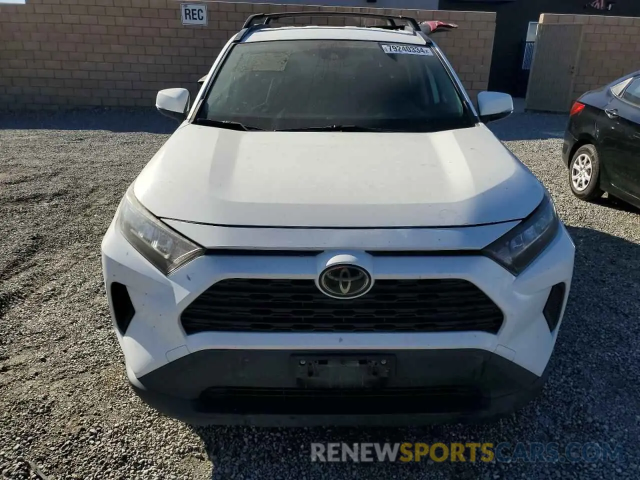 5 Photograph of a damaged car JTMK1RFVXKJ008309 TOYOTA RAV4 2019