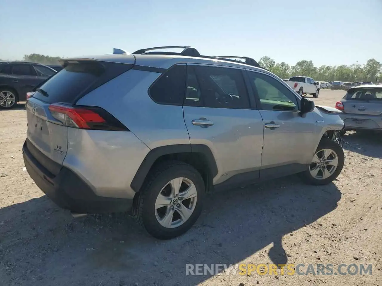 3 Photograph of a damaged car JTMLWRFV0KD005214 TOYOTA RAV4 2019