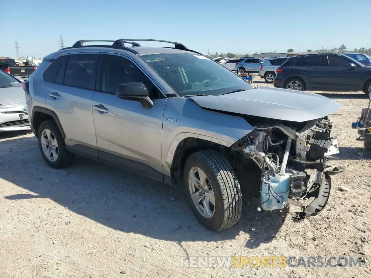 4 Photograph of a damaged car JTMLWRFV0KD005214 TOYOTA RAV4 2019