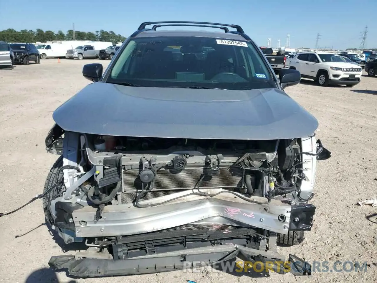 5 Photograph of a damaged car JTMLWRFV0KD005214 TOYOTA RAV4 2019