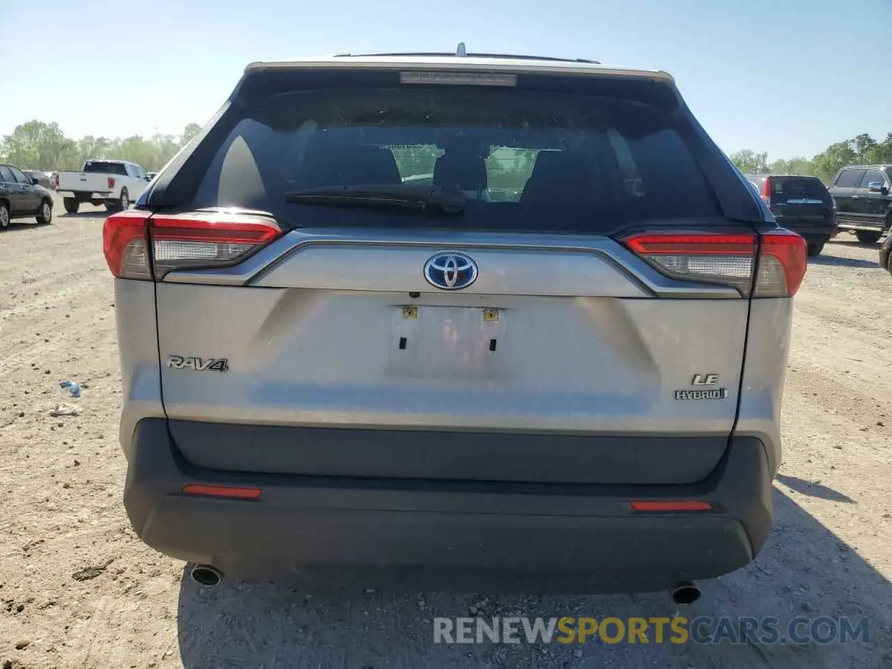 6 Photograph of a damaged car JTMLWRFV0KD005214 TOYOTA RAV4 2019