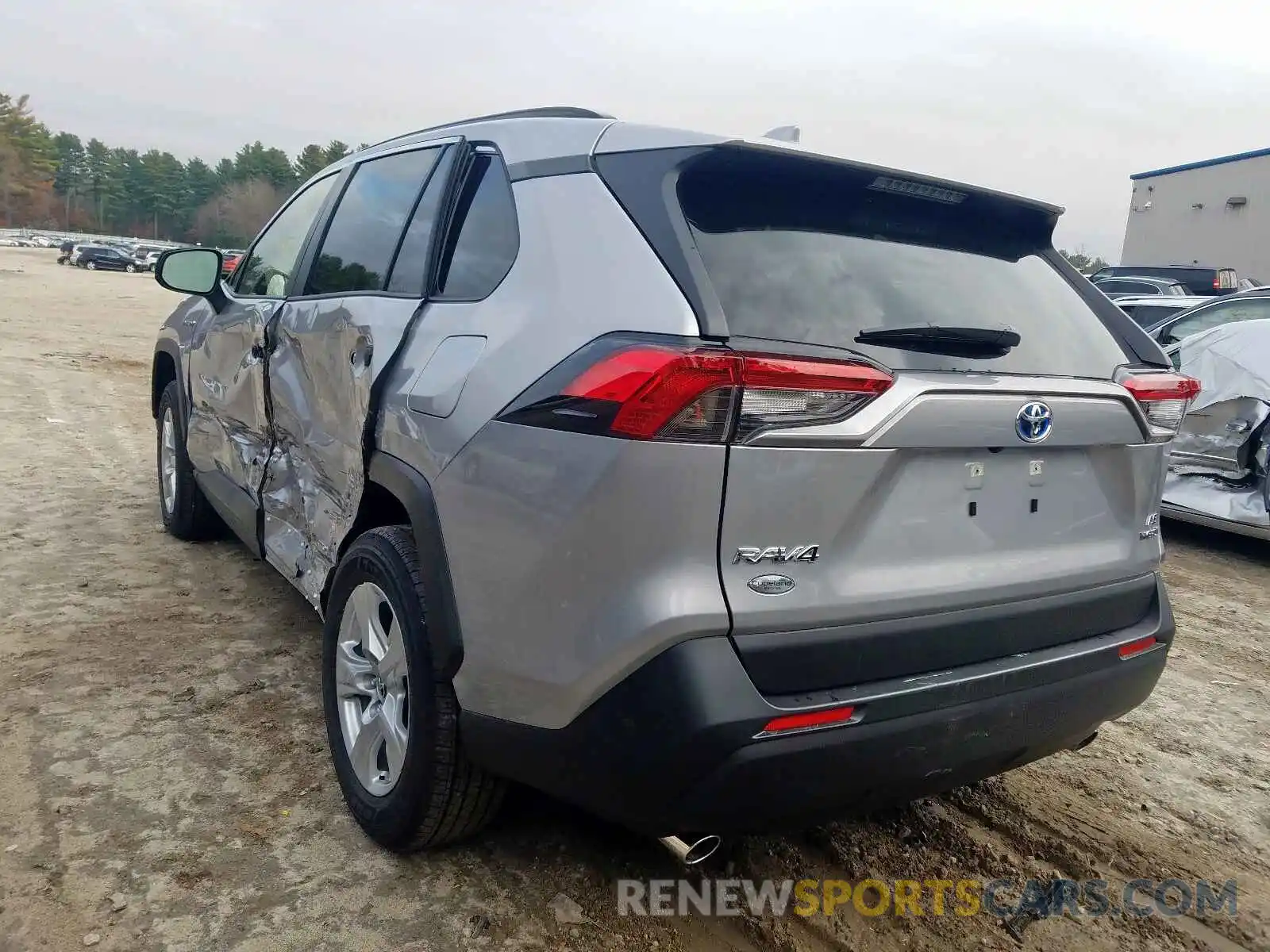 3 Photograph of a damaged car JTMLWRFV0KD514753 TOYOTA RAV4 2019