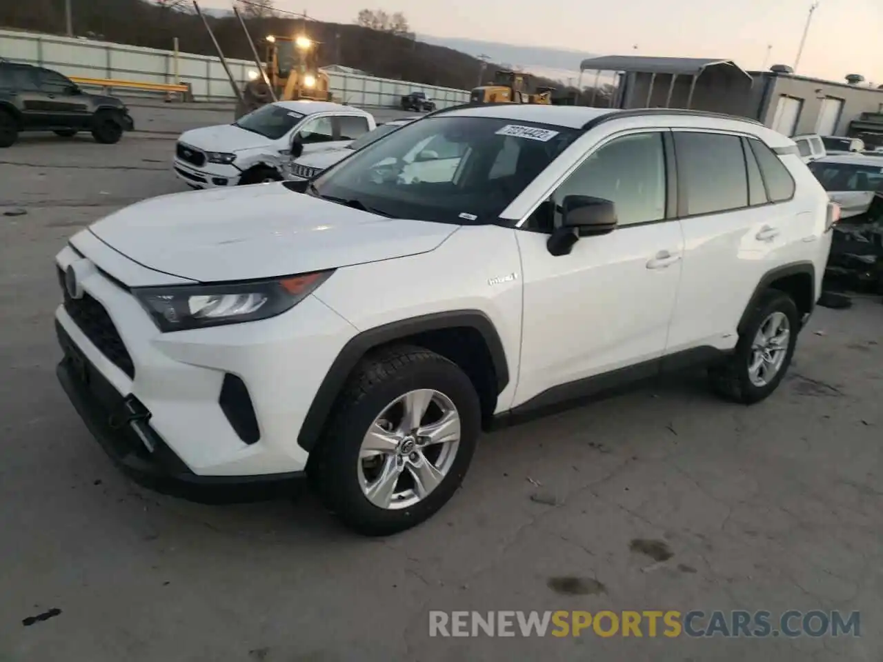 1 Photograph of a damaged car JTMLWRFV3KD016479 TOYOTA RAV4 2019