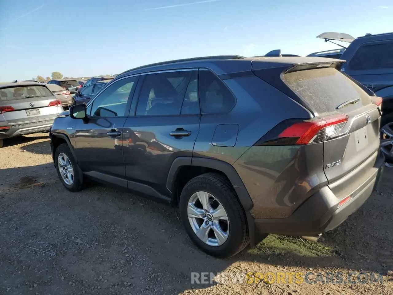 2 Photograph of a damaged car JTMLWRFV4KD515159 TOYOTA RAV4 2019