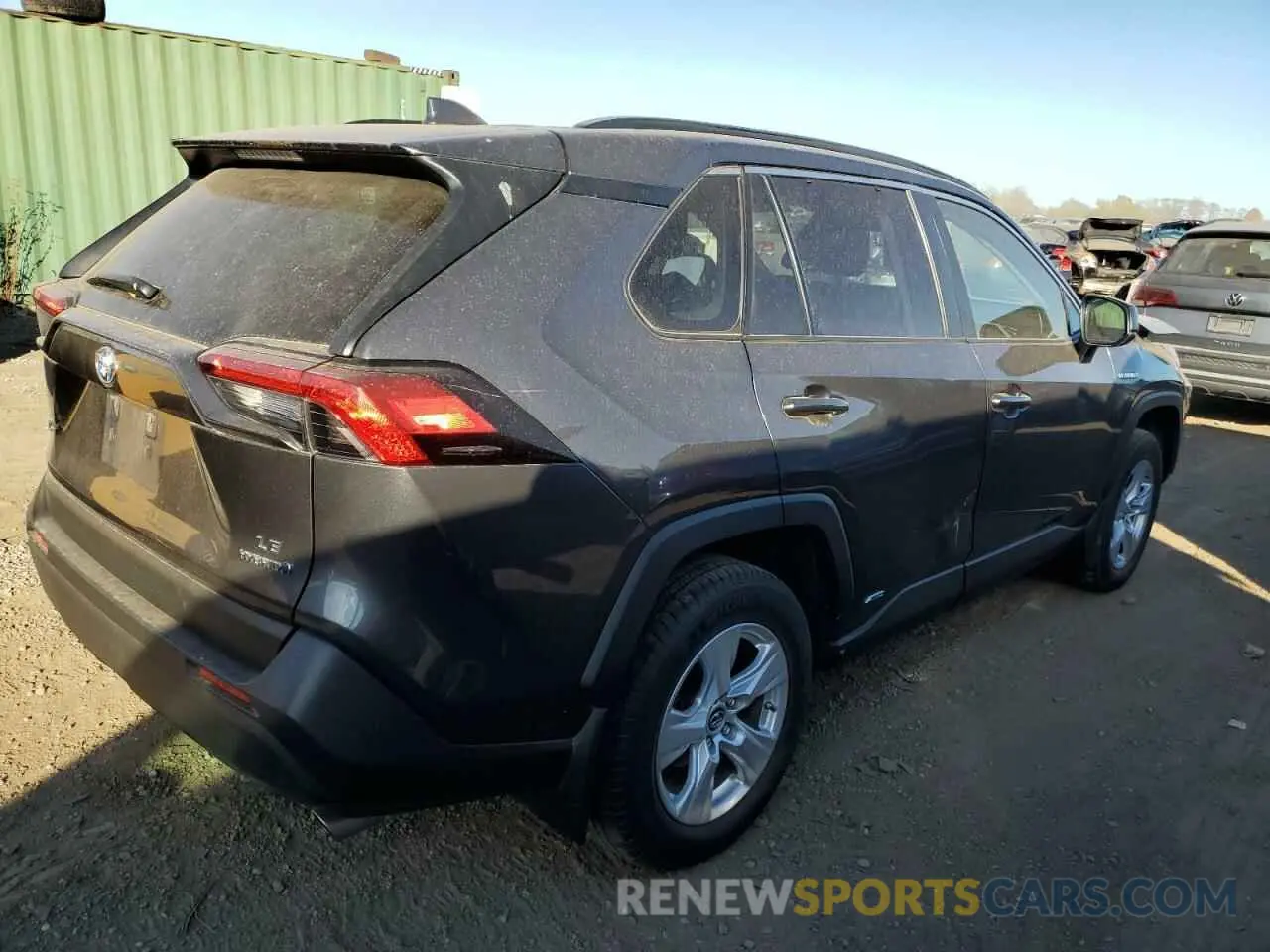 3 Photograph of a damaged car JTMLWRFV4KD515159 TOYOTA RAV4 2019