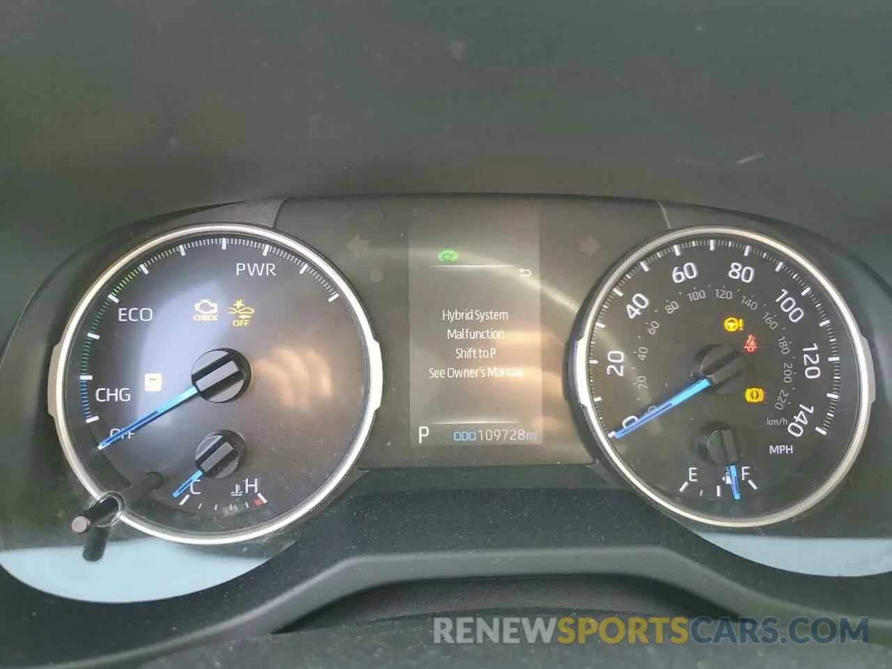 9 Photograph of a damaged car JTMLWRFV4KD515159 TOYOTA RAV4 2019