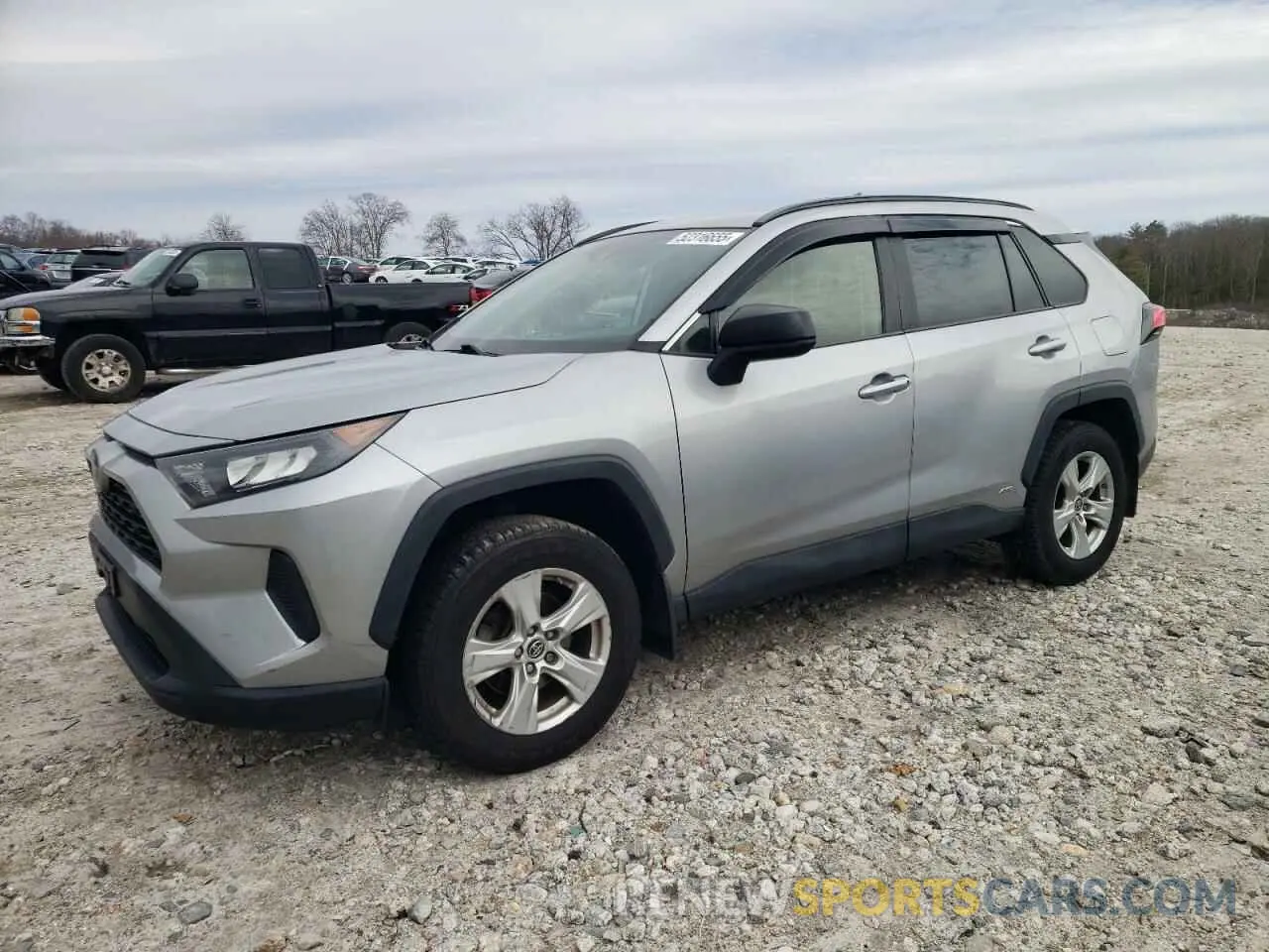 1 Photograph of a damaged car JTMLWRFV5KD513338 TOYOTA RAV4 2019