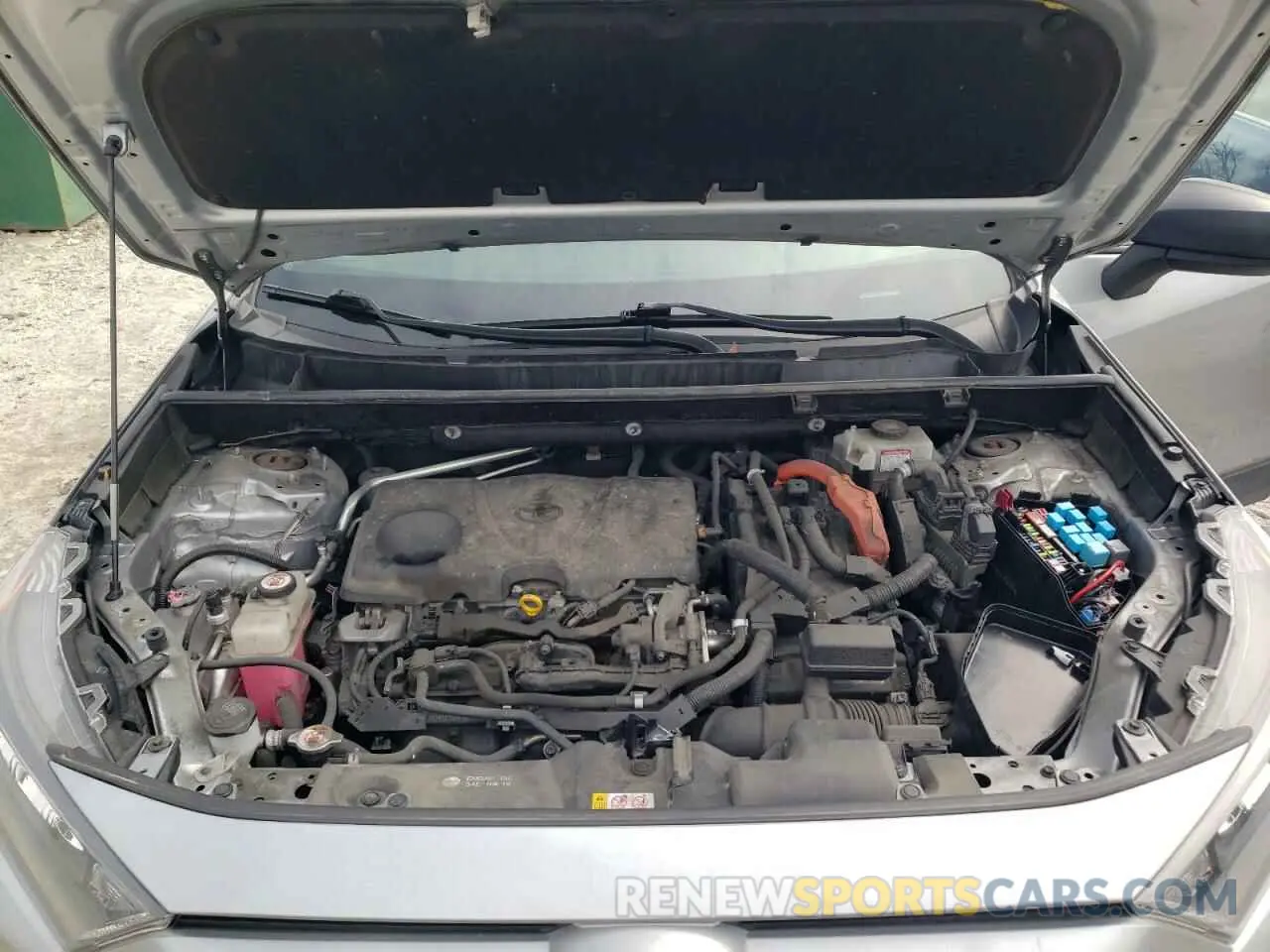 12 Photograph of a damaged car JTMLWRFV5KD513338 TOYOTA RAV4 2019
