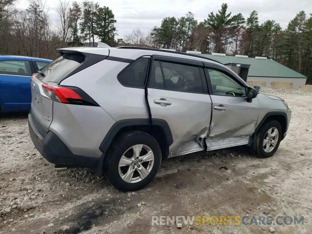 3 Photograph of a damaged car JTMLWRFV5KD513338 TOYOTA RAV4 2019