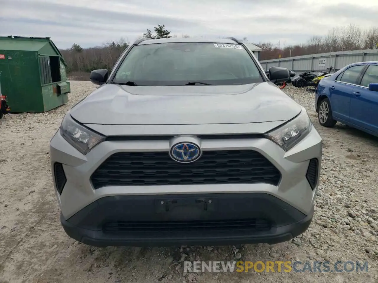 5 Photograph of a damaged car JTMLWRFV5KD513338 TOYOTA RAV4 2019
