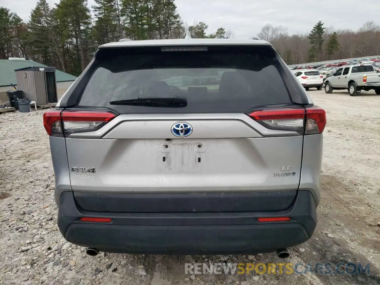 6 Photograph of a damaged car JTMLWRFV5KD513338 TOYOTA RAV4 2019