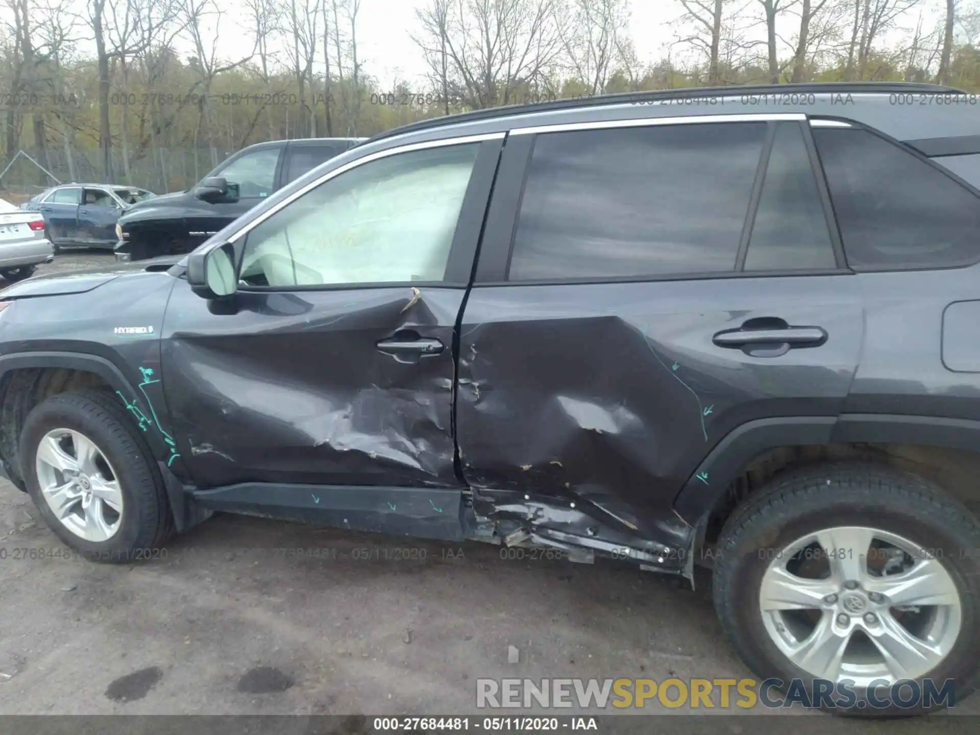 6 Photograph of a damaged car JTMLWRFV6KD508715 TOYOTA RAV4 2019