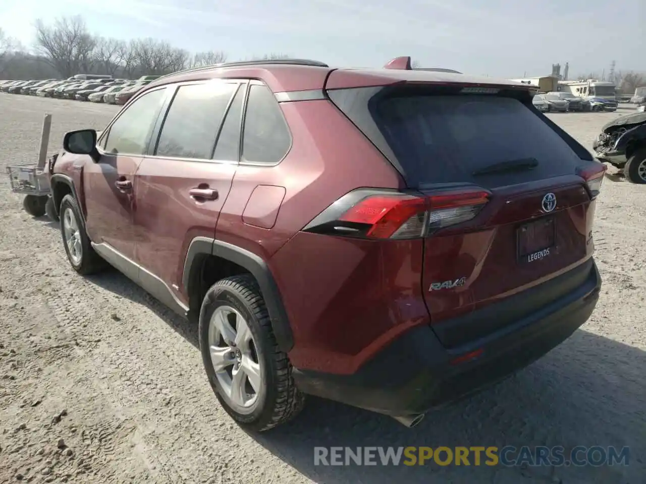 3 Photograph of a damaged car JTMLWRFV8KD027705 TOYOTA RAV4 2019