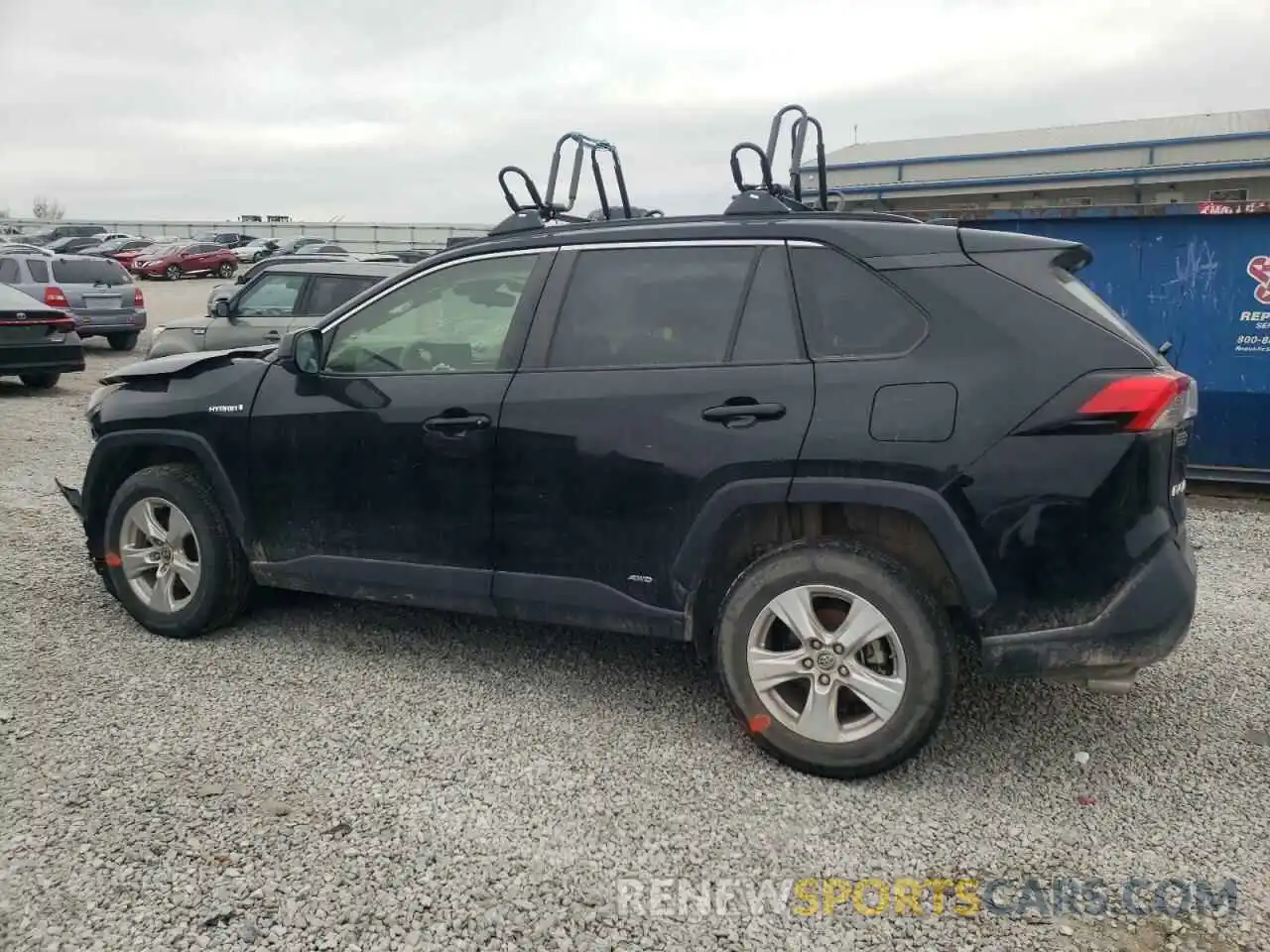 2 Photograph of a damaged car JTMLWRFV8KD029146 TOYOTA RAV4 2019