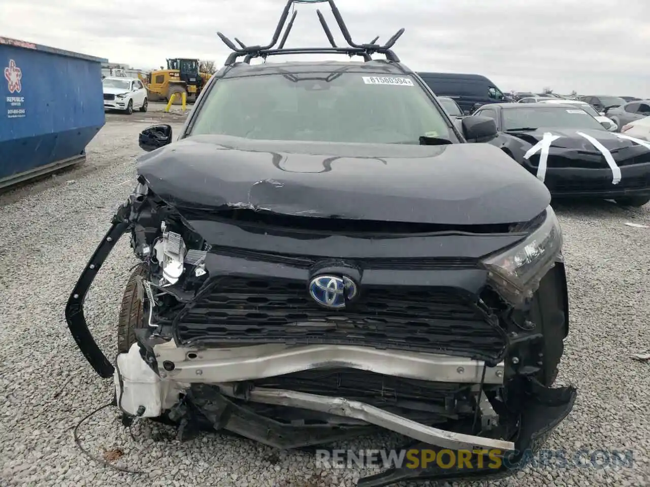 5 Photograph of a damaged car JTMLWRFV8KD029146 TOYOTA RAV4 2019