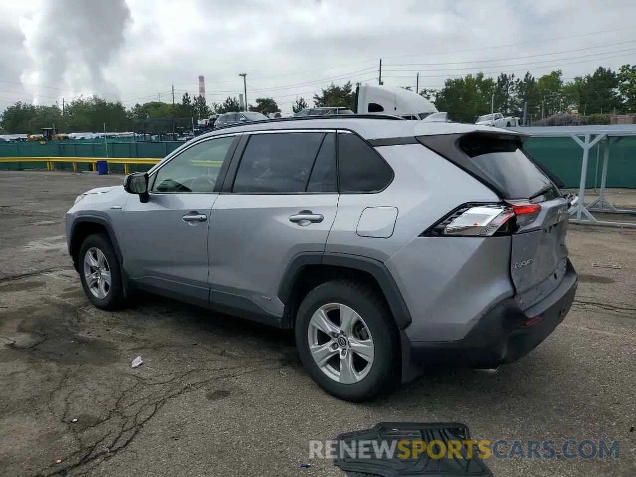 2 Photograph of a damaged car JTMLWRFV8KD033133 TOYOTA RAV4 2019